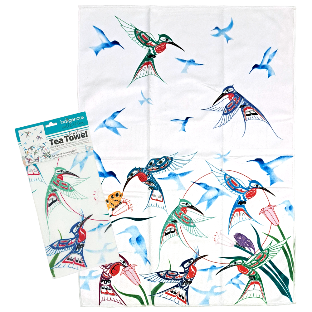 Linge à vaisselle Garden of Hummingbirds