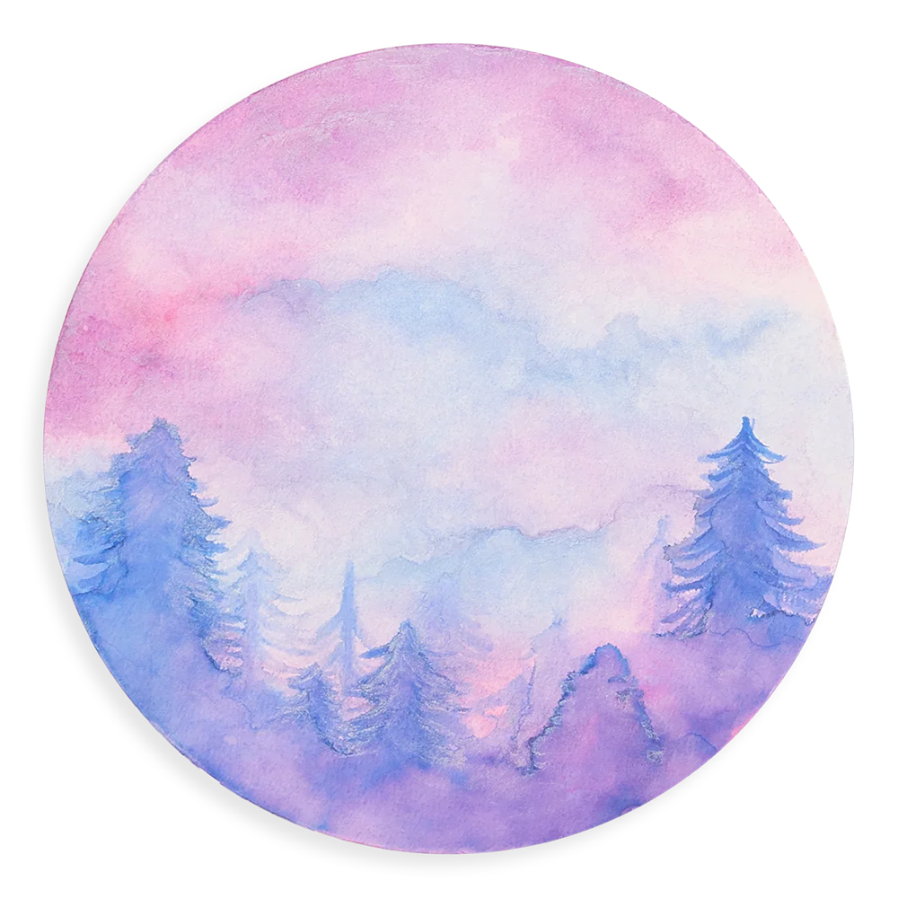 Bloc papier aquarelle circulaire