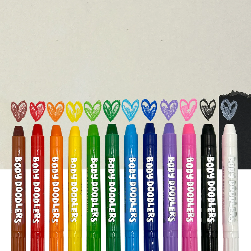 Crayons pour le visage et le corps Body Doodlers