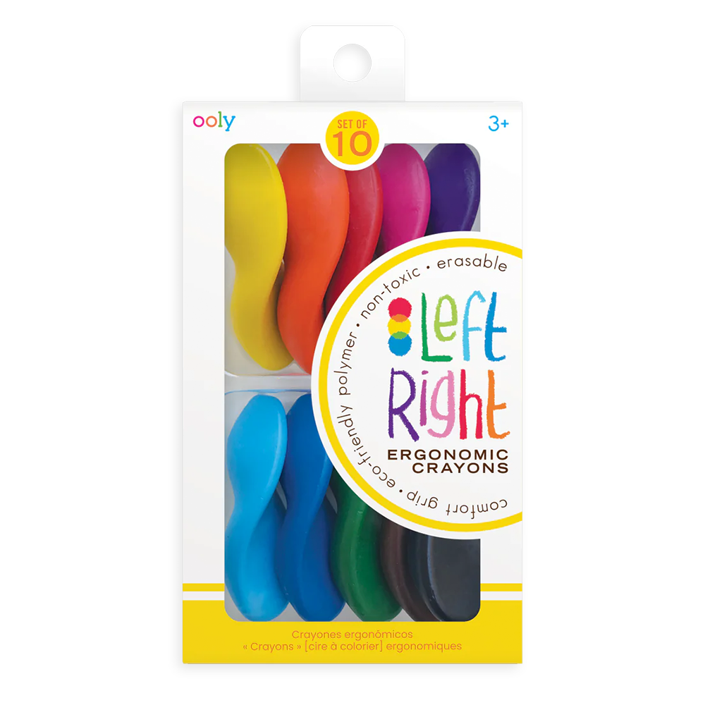 Left Right Crayons