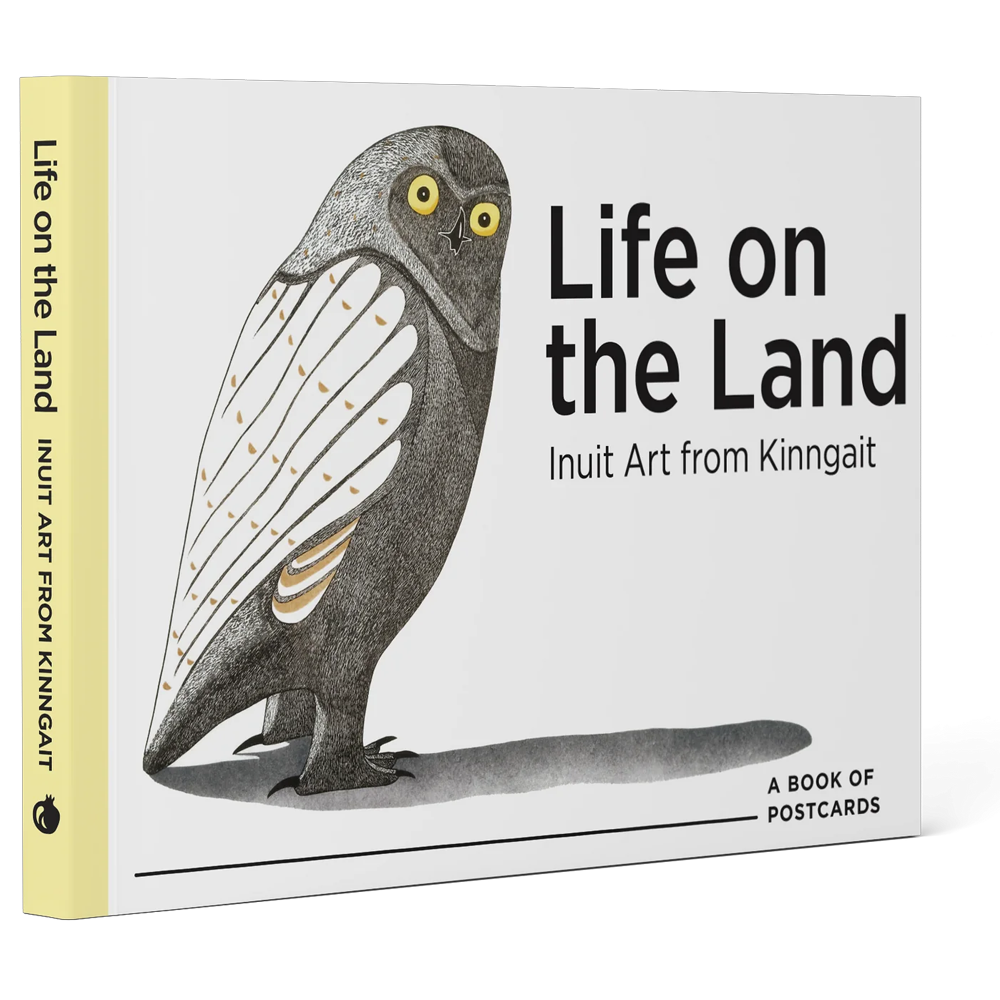 Carnet de cartes postales Life on the Land: Inuit Art from Cape Dorset