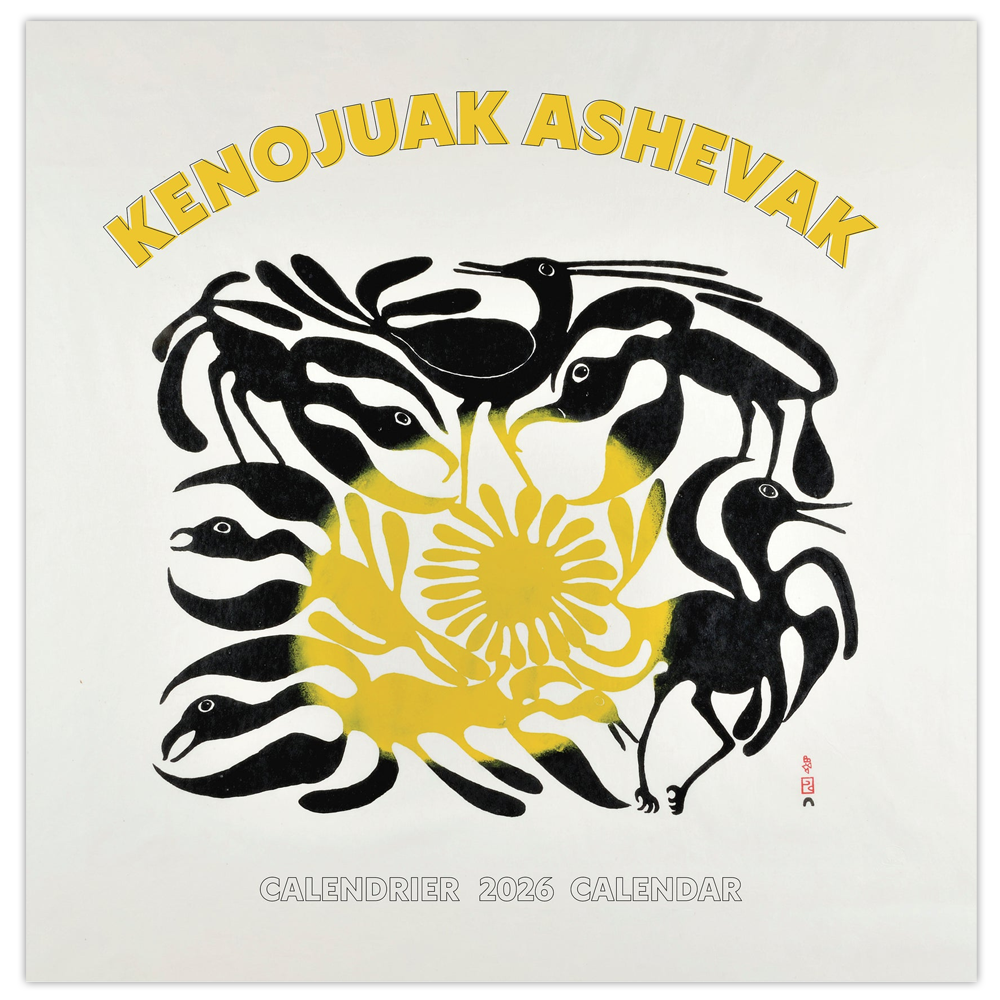 Calendrier mural 2026 Kenojuak Ashevak