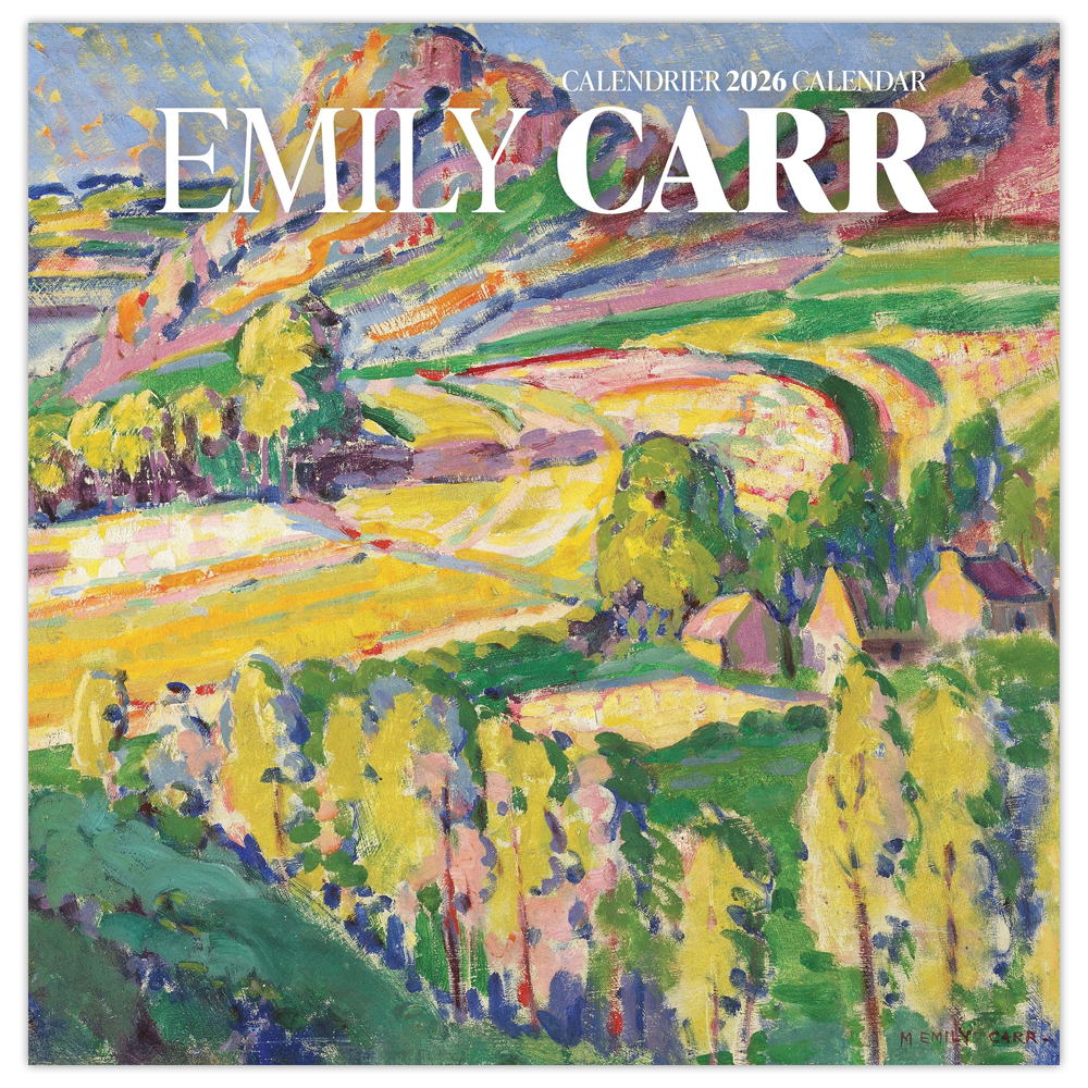 Calendrier mural 2026 Emily Carr
