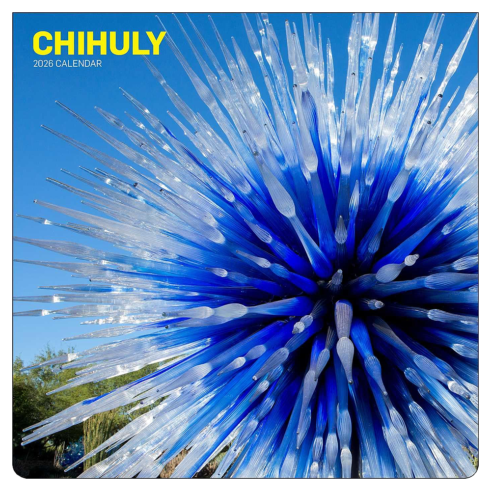 Calendrier mural 2026 Chihuly