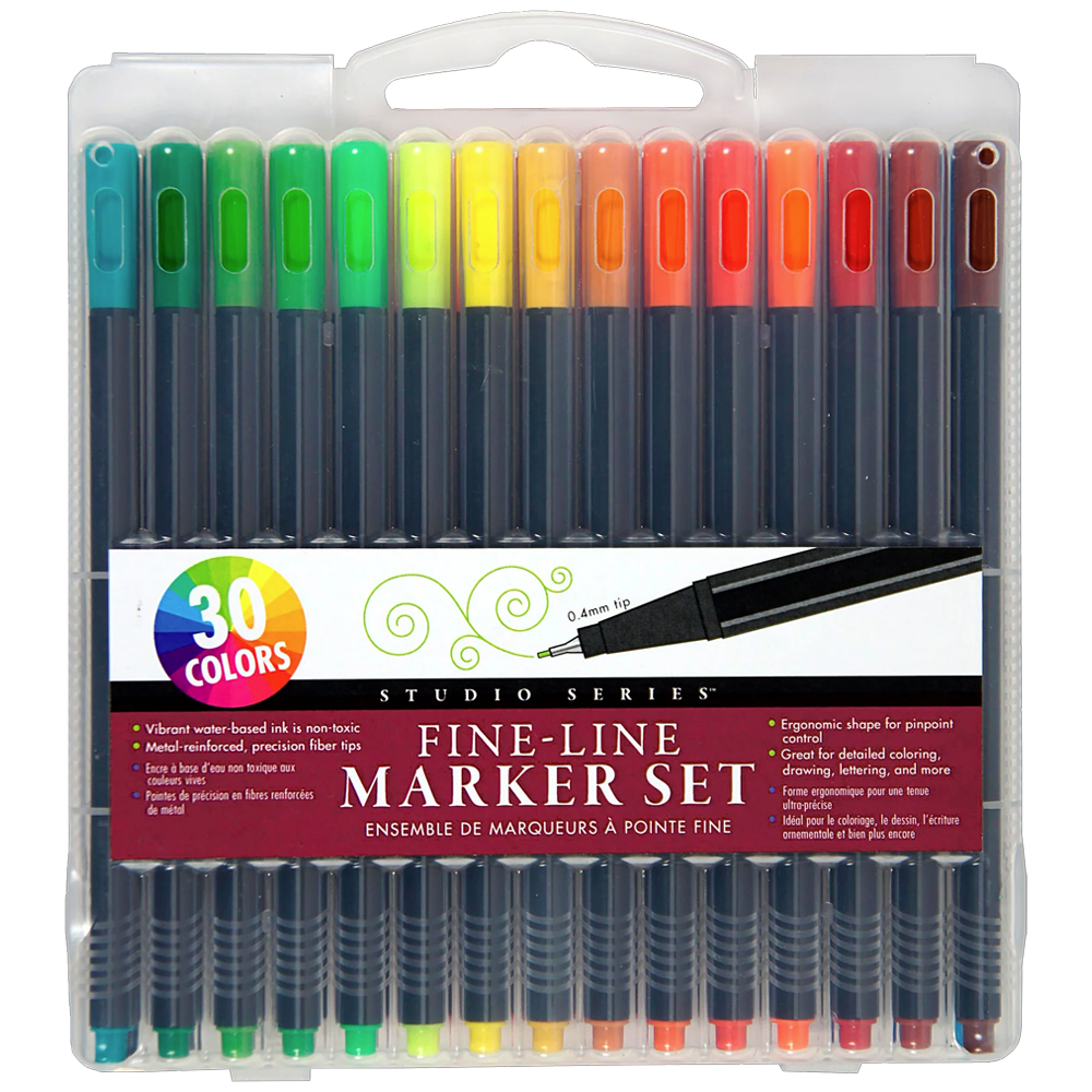 Fine-Line Marker Set