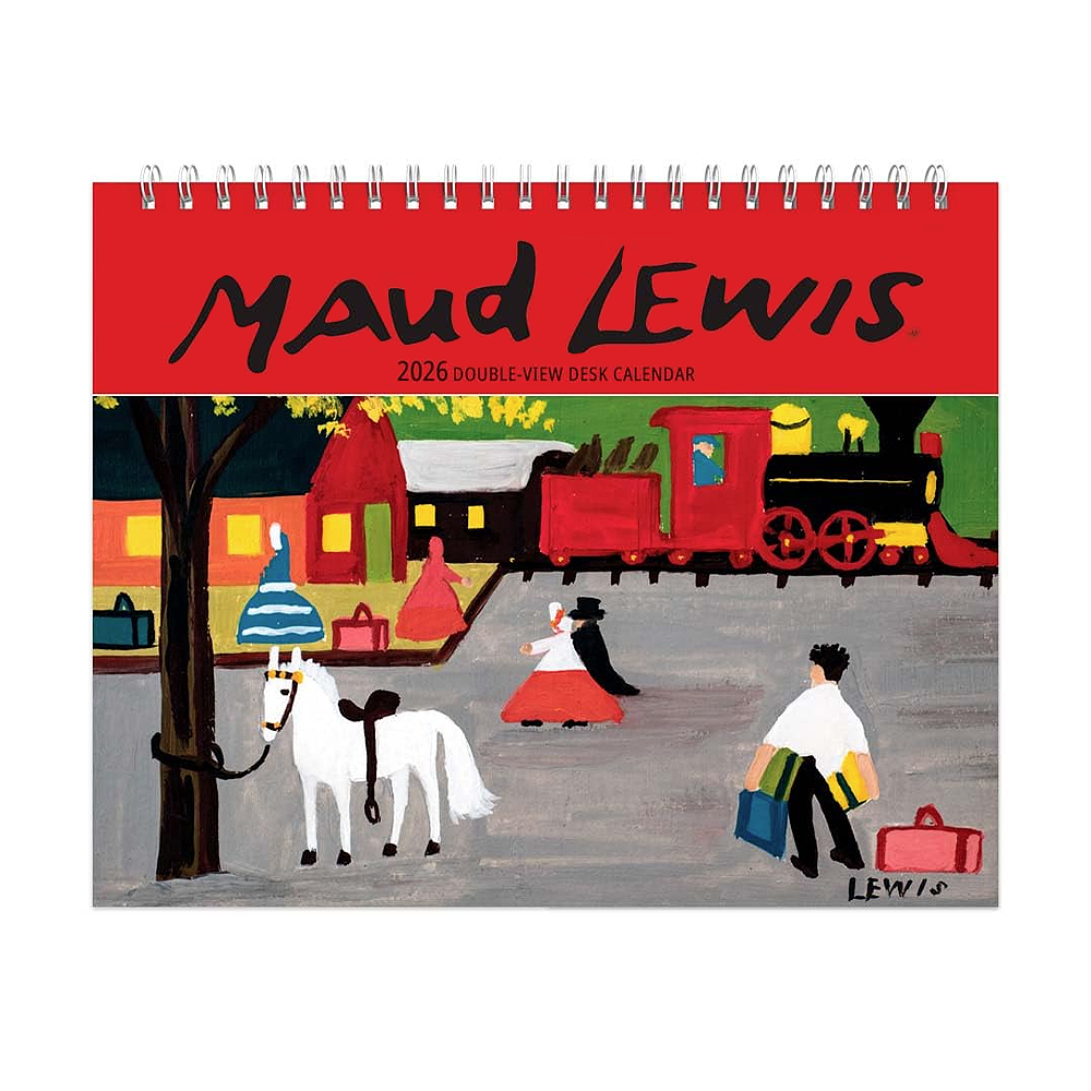 Calendrier de bureau 2026 Maud Lewis