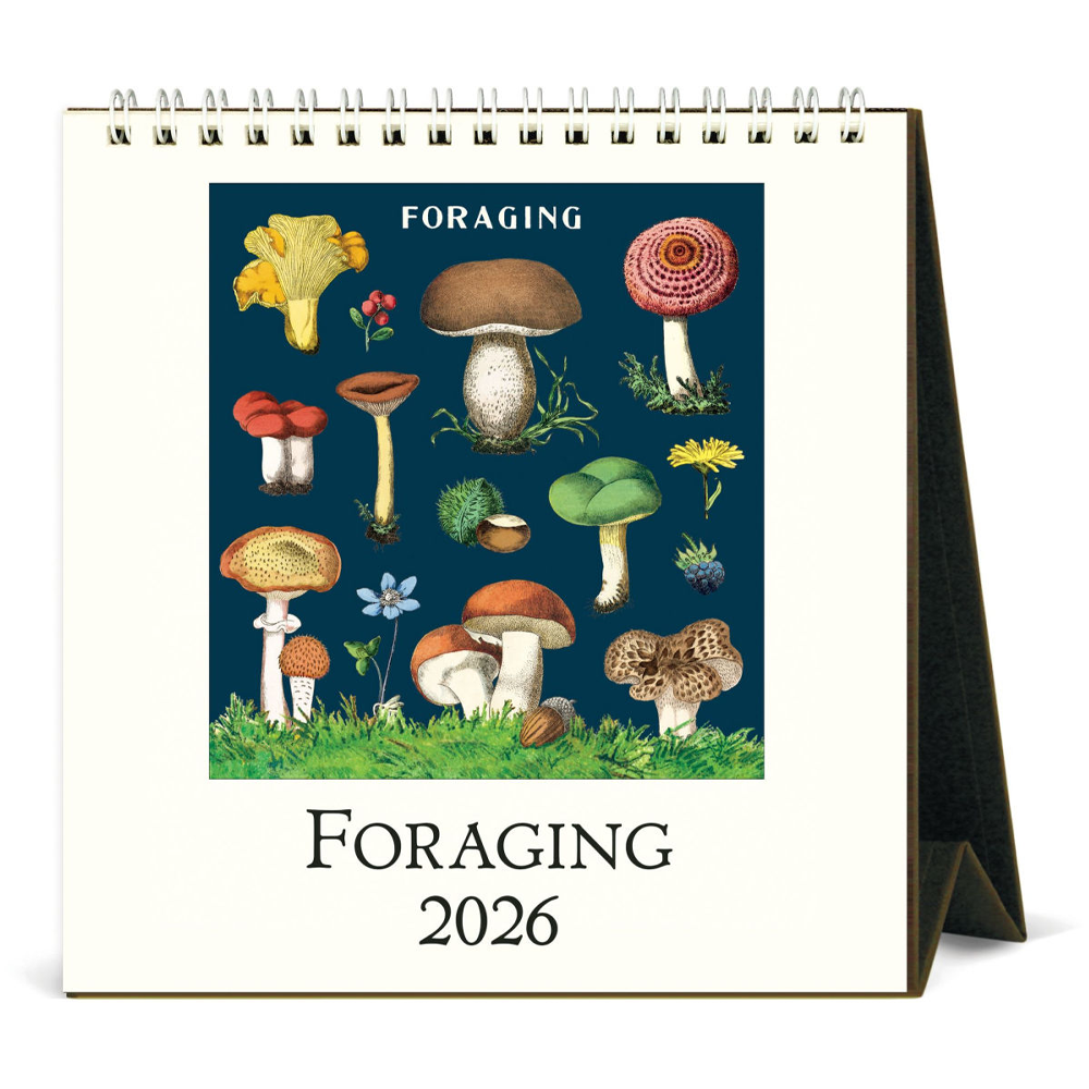 Calendrier de bureau 2026 Cueillette sauvage