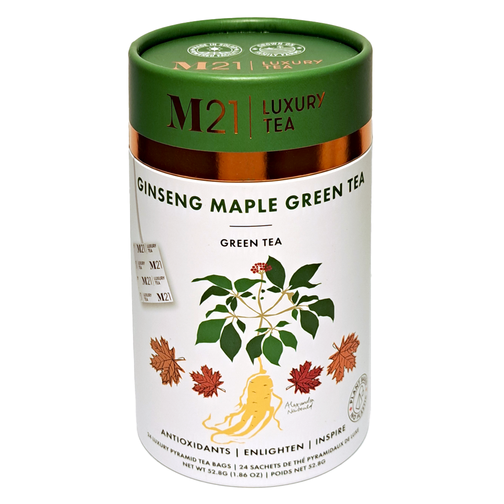 Ginseng Maple Green Tea