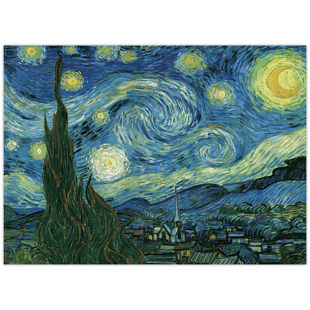 The Starry Night Poster