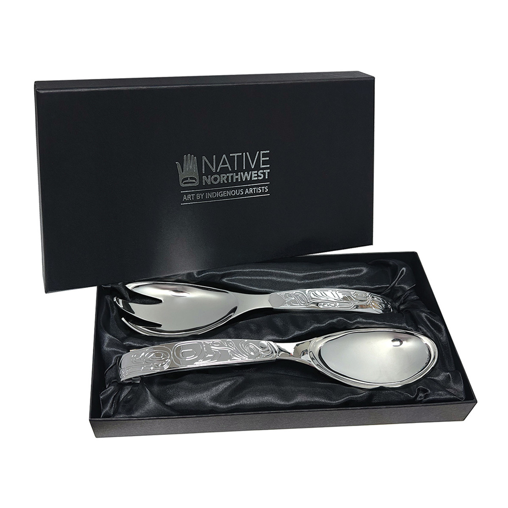 Eagle Whale Salad Servers