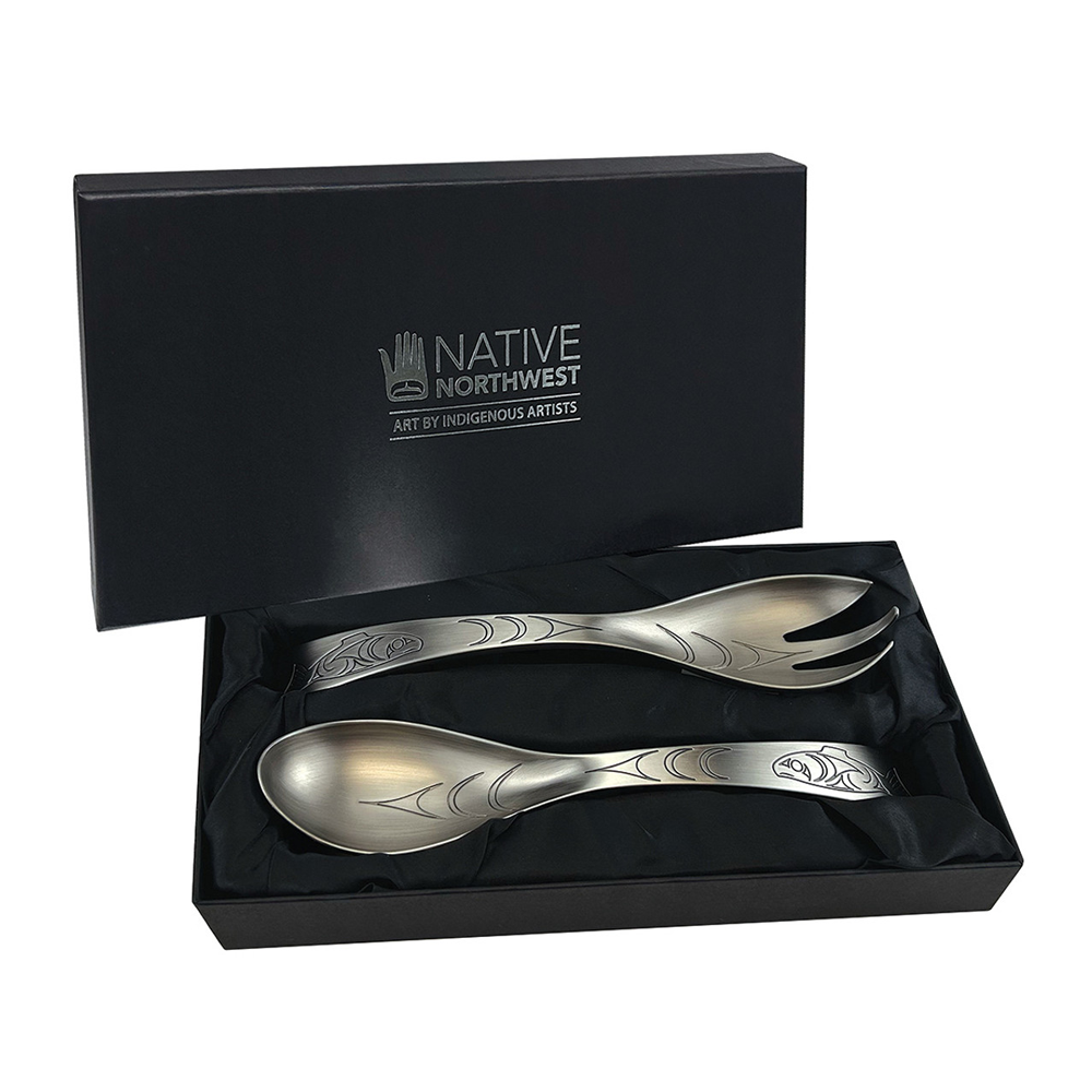 Salmon Spirit Salad Servers
