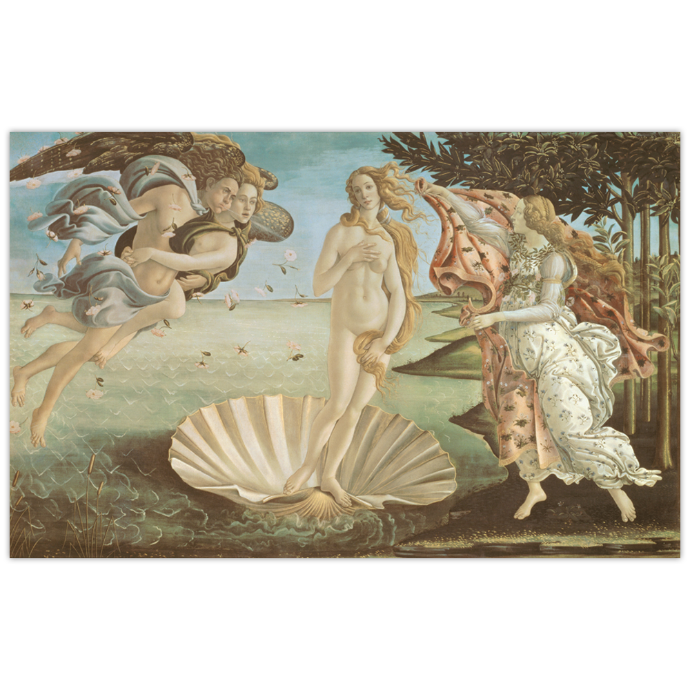 Affiche La naissance de Vénus