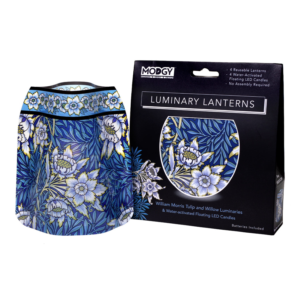 Tulip and Willow Luminary Lanterns