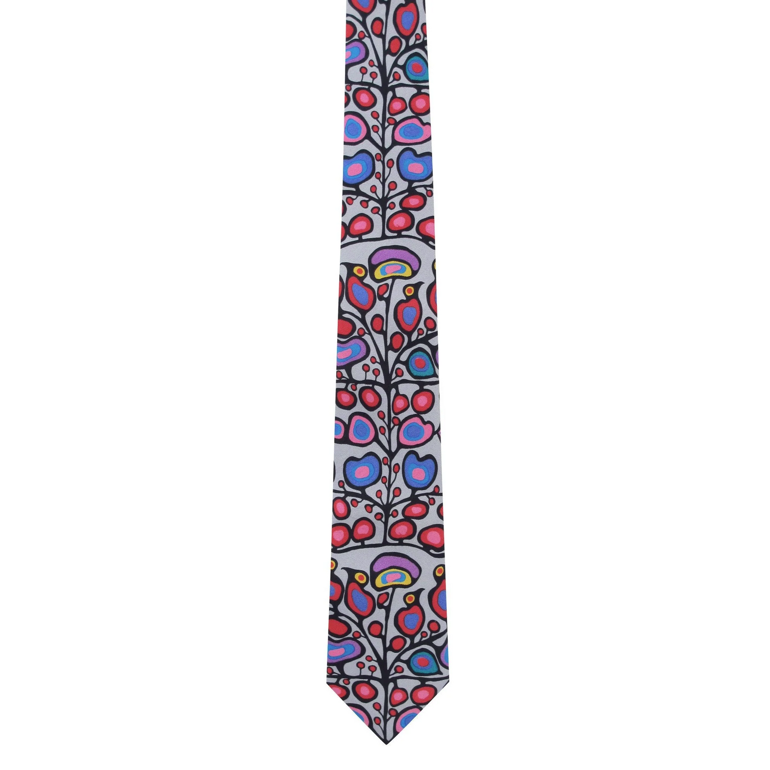 Woodland Floral Silk Tie