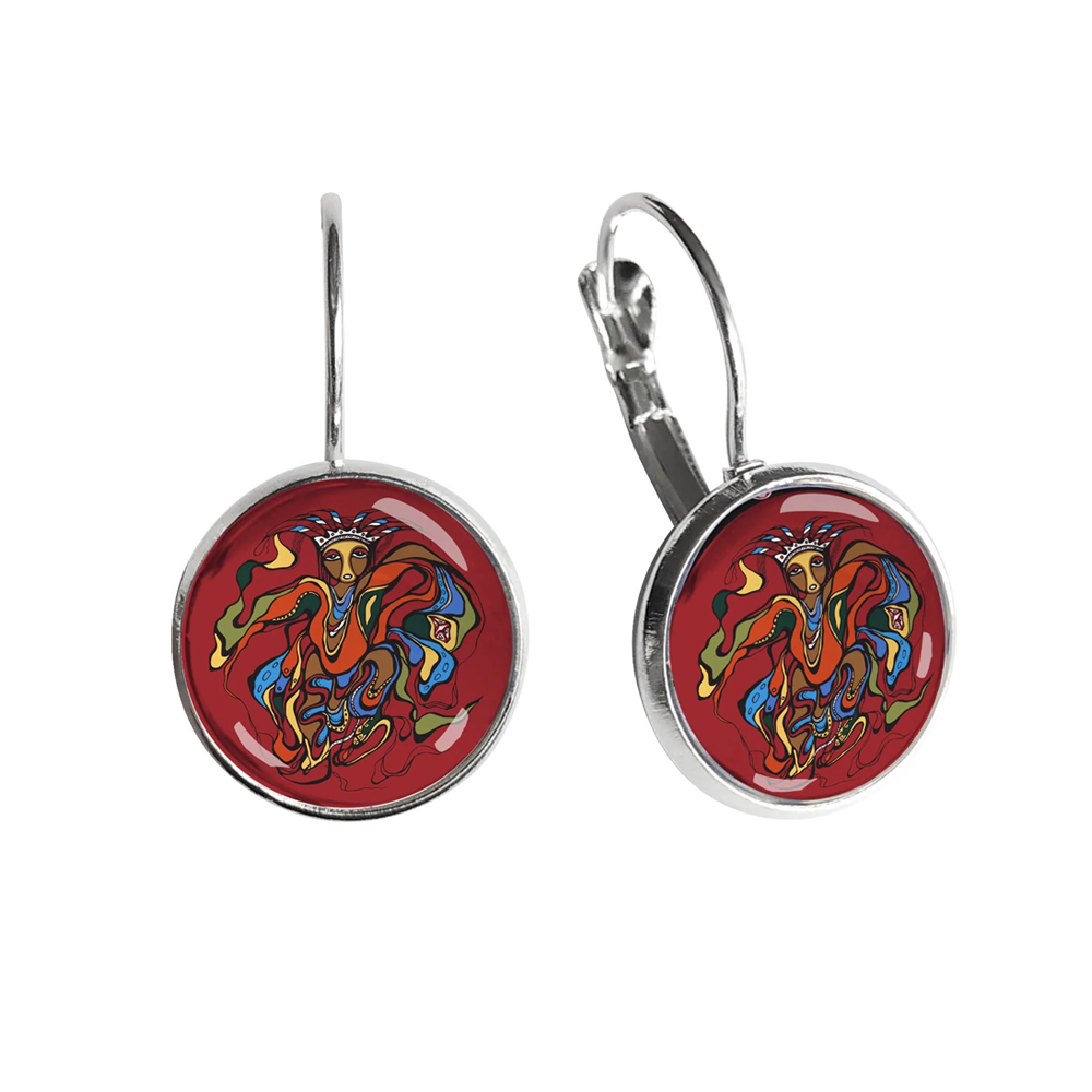 Pow Wow Dancer Earrings