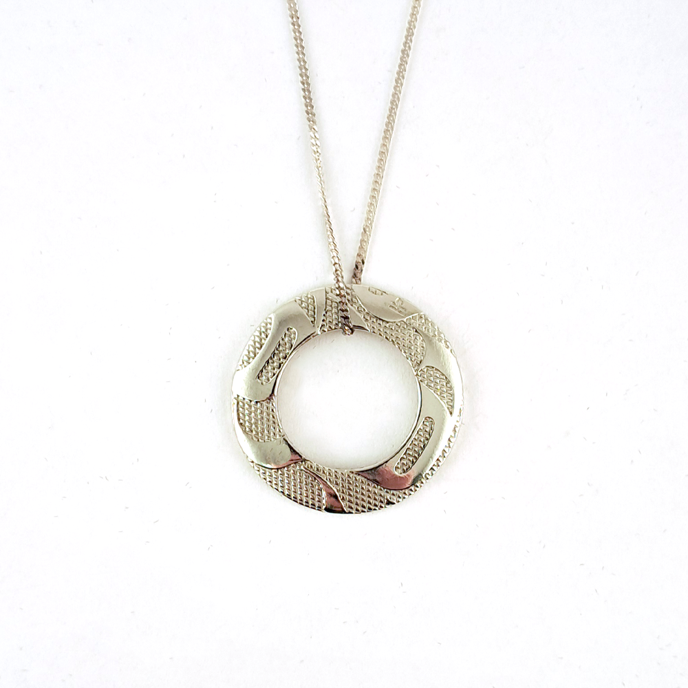 Equilibrium Pendant with Chain