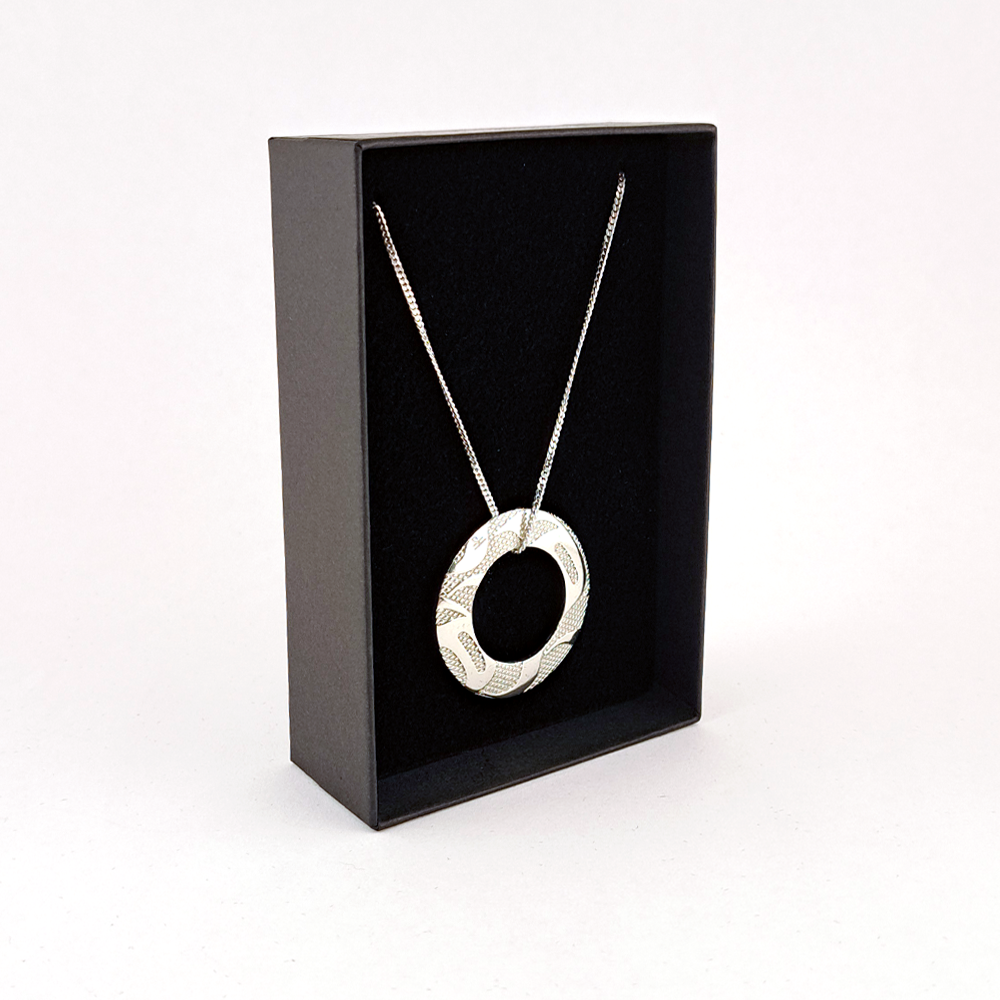 Equilibrium Pendant with Chain