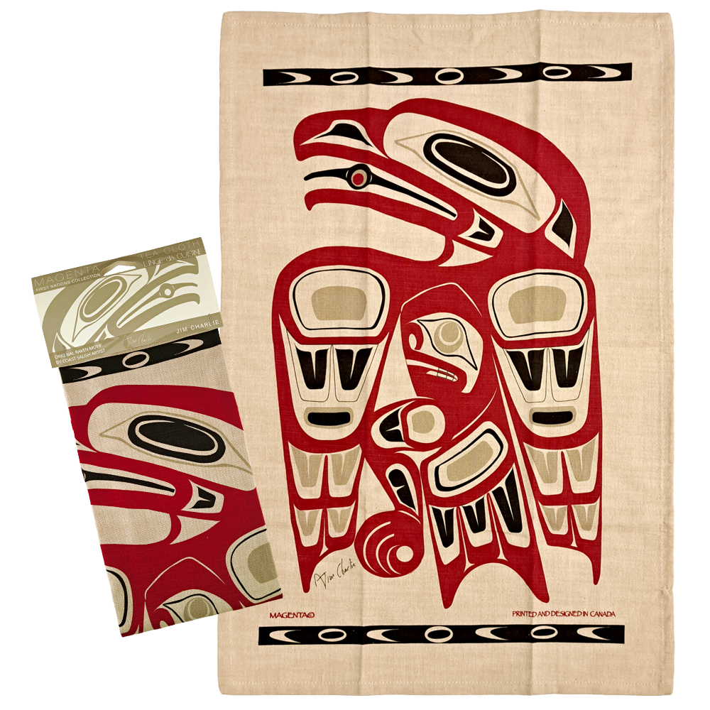 Raven Tea Towel