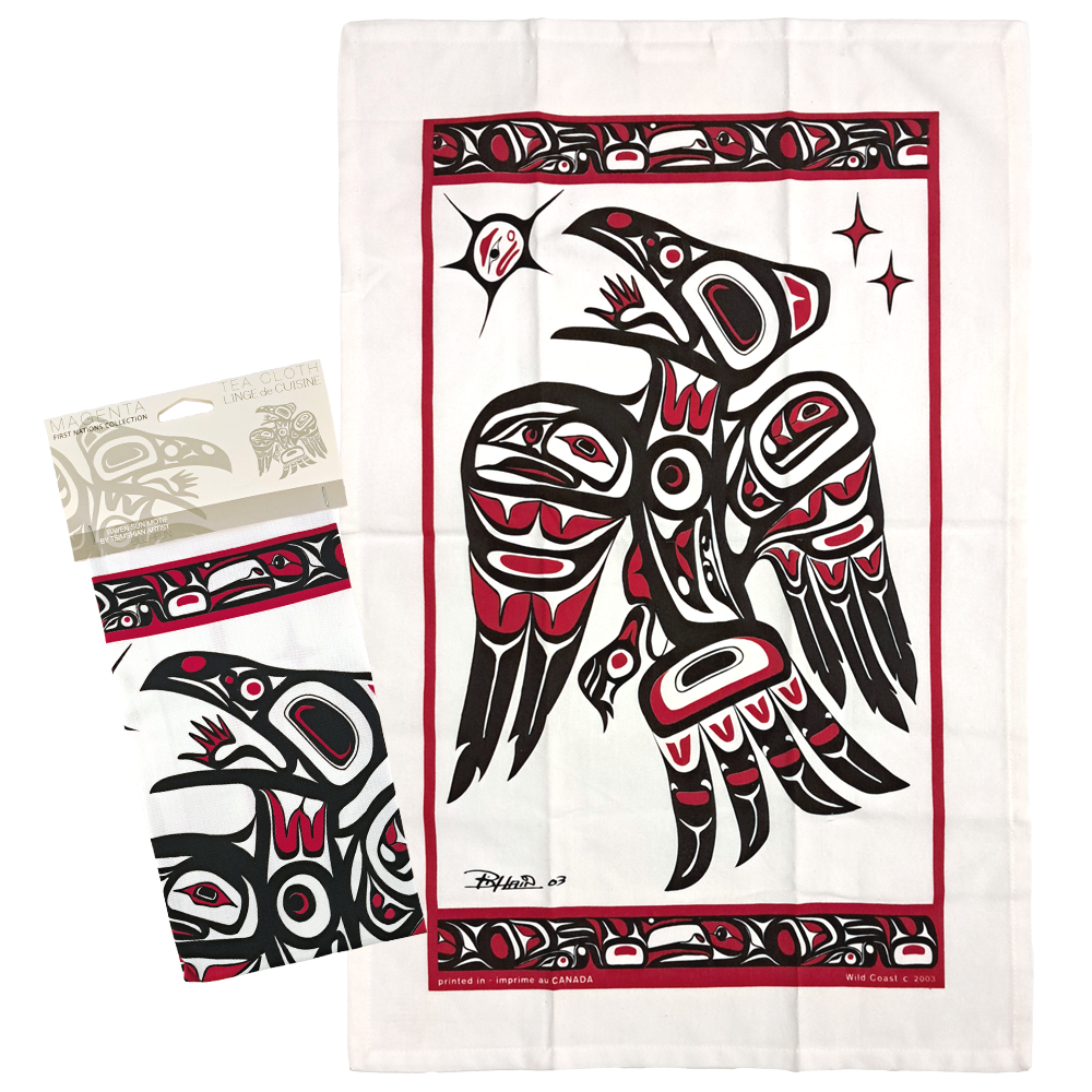 Raven Tea Towel
