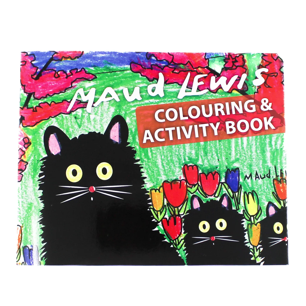 Livre à colorier et d'activités Maud Lewis