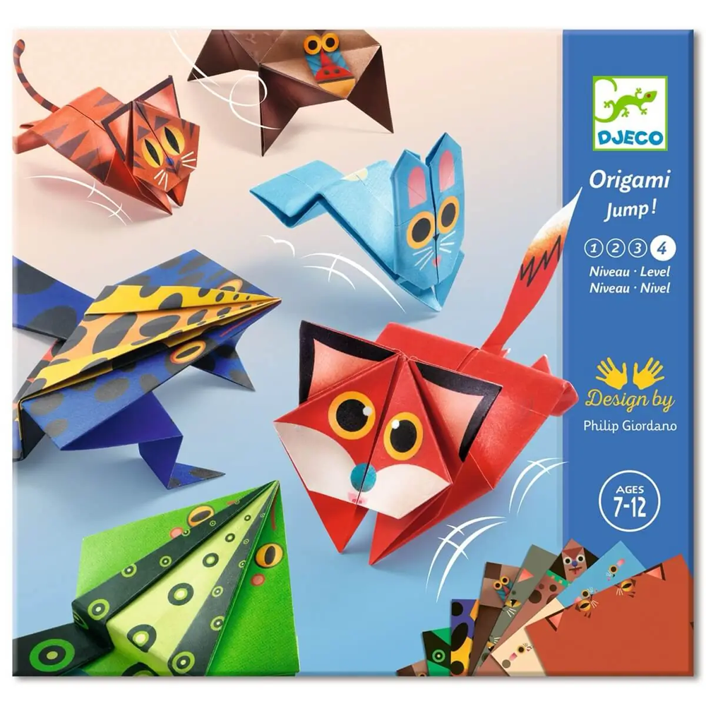 Jumping Animals Easy Origami