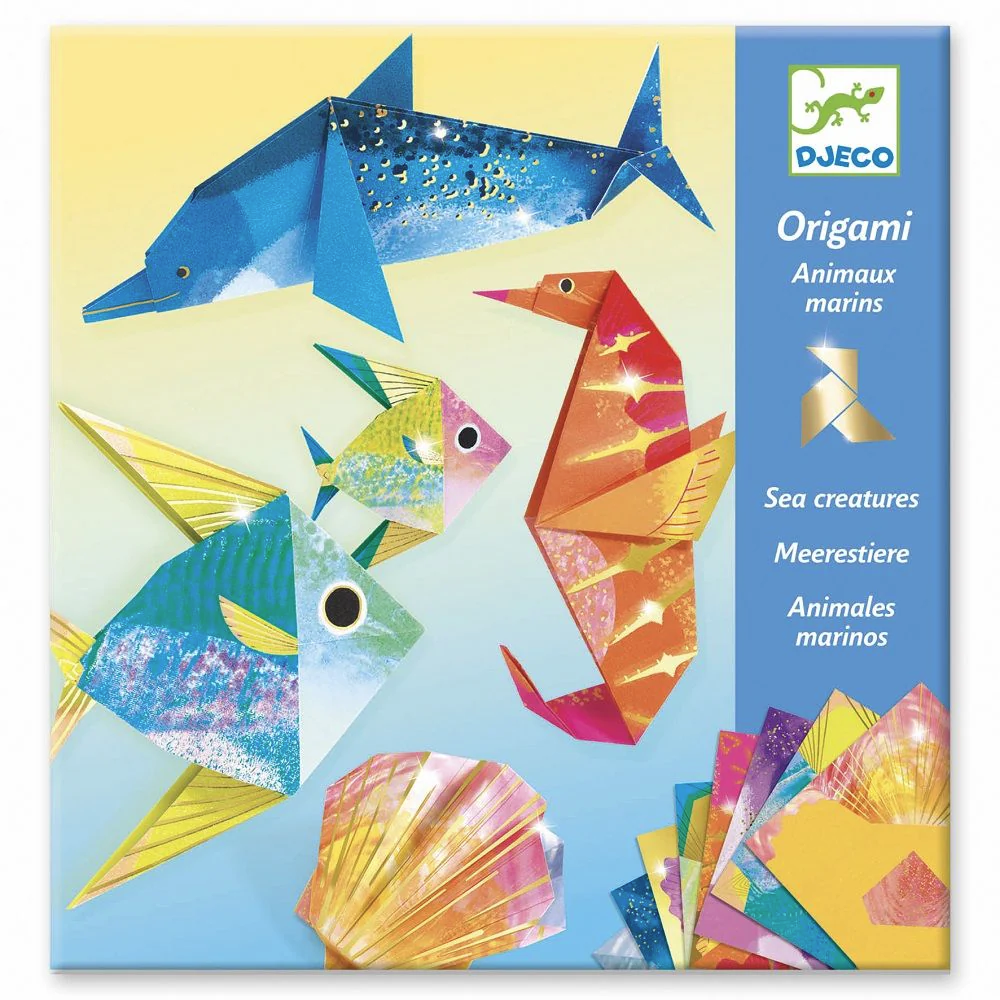 Marine Animals Easy Origami