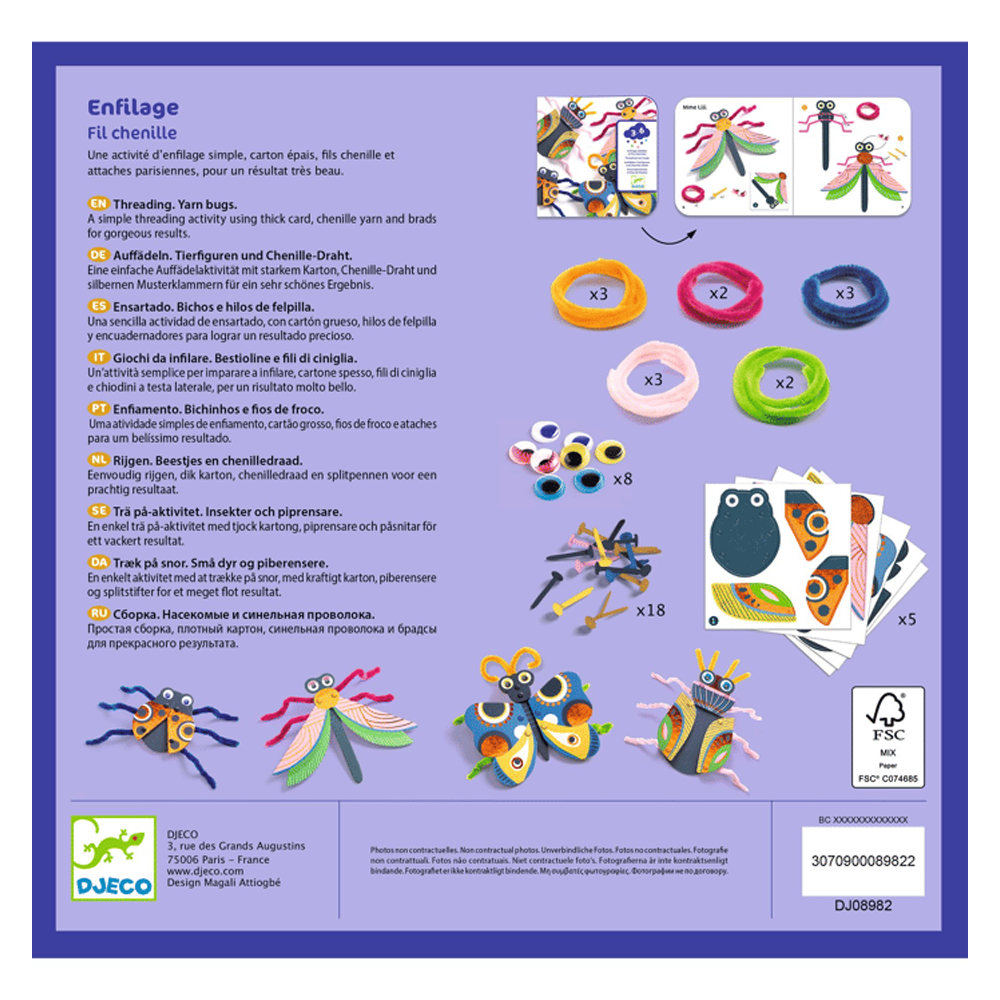 Pipe Cleaner Bugs Kit