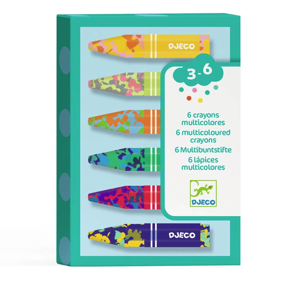 Crayons de cire multicolores