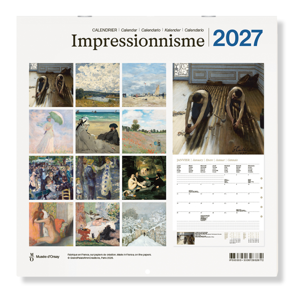 Impressionism 2027 Wall Calendar