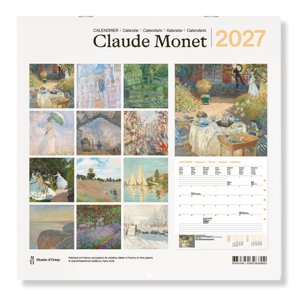Claude Monet 2027 Wall Calendar