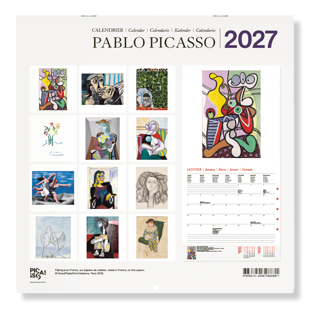 Pablo Picasso 2027 Wall Calendar