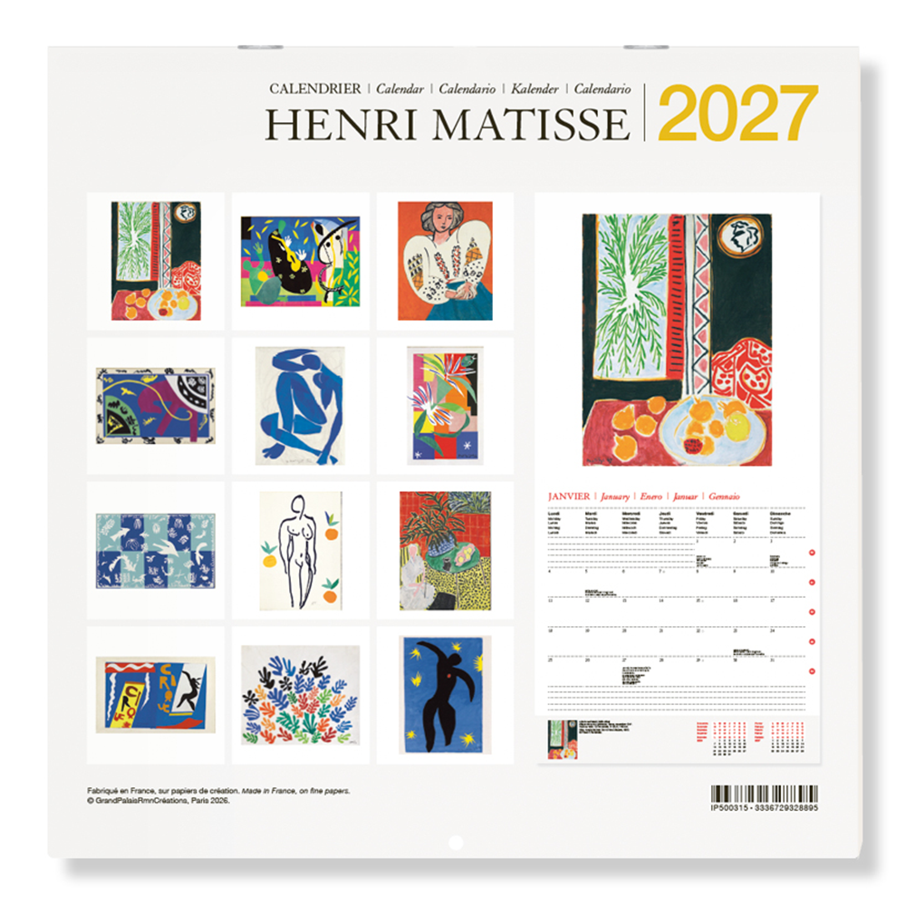 Henri Matisse 2027 Wall Calendar