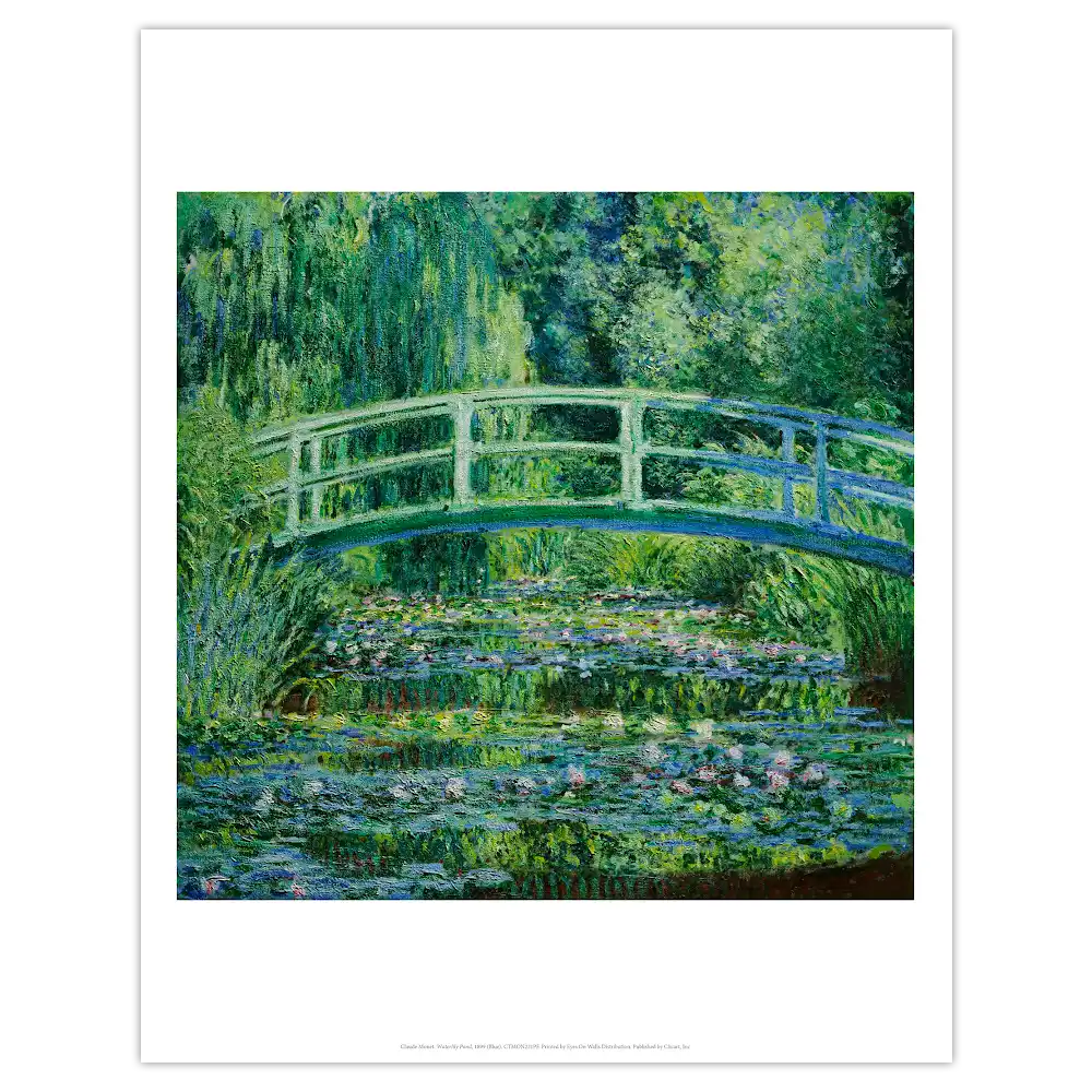 Affiche petit format Le Bassin aux nymphéas
