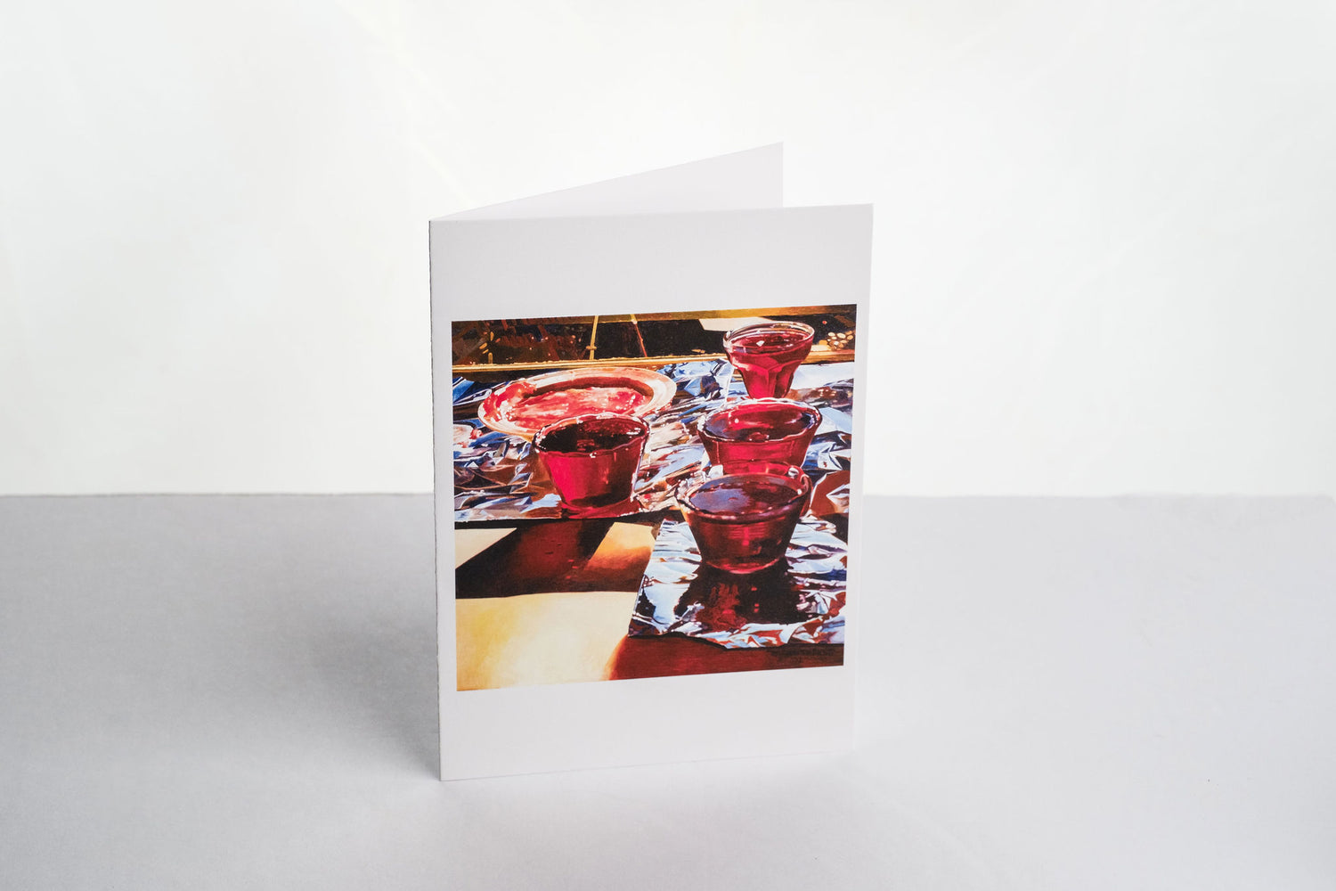 Red Currant Jelly Notecard | Carte double Gelée de groseilles