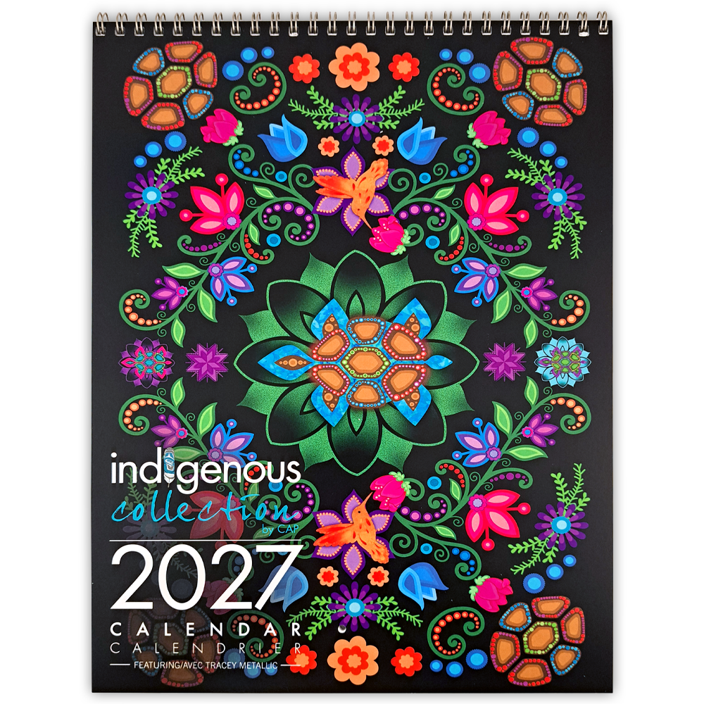 Tracey Metallic 2027 Wall Calendar