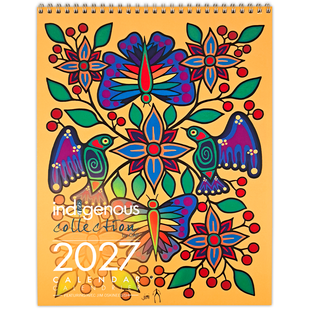 Jim Oskineegish 2027 Wall Calendar