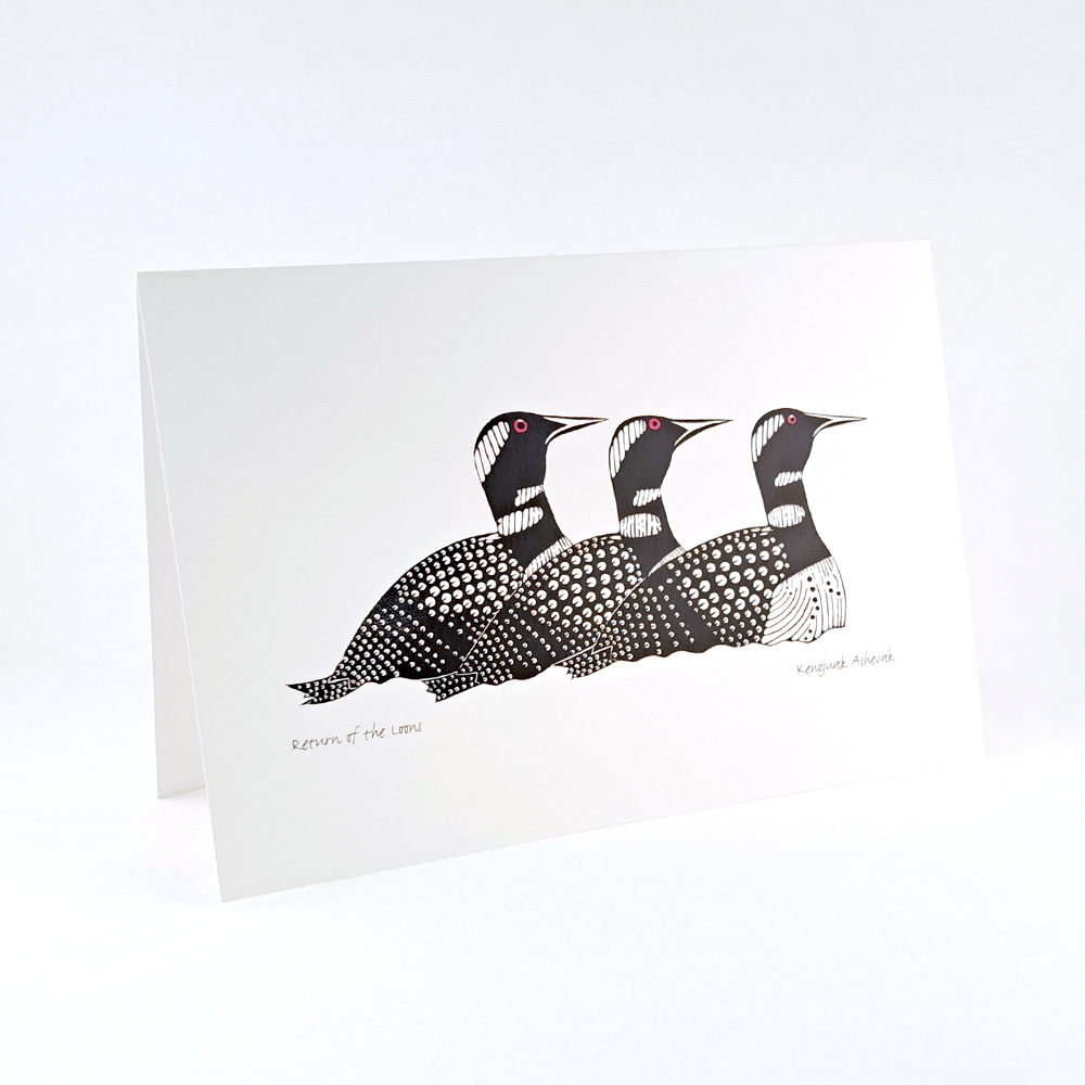 Return of the Loons Notecard