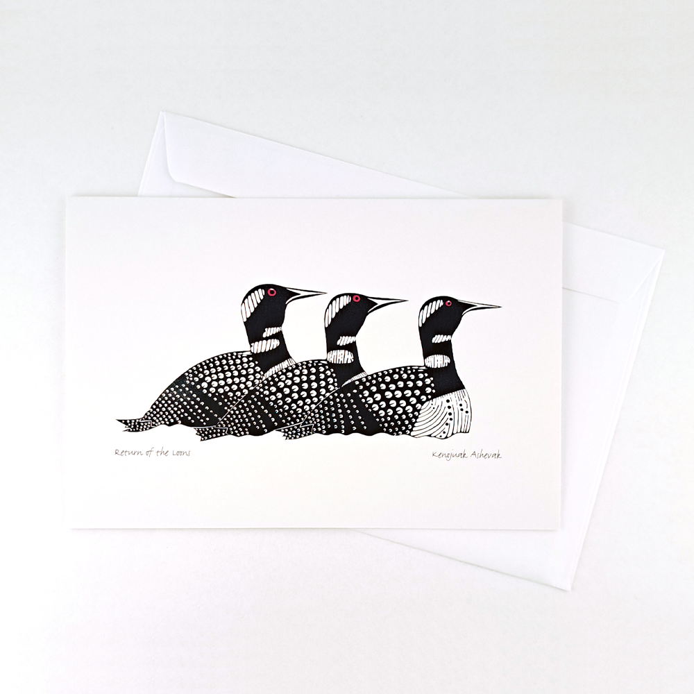 Return of the Loons Notecard