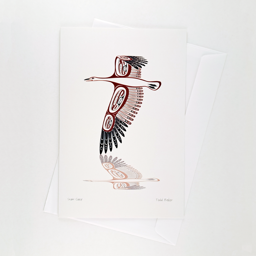Snow Goose Notecard