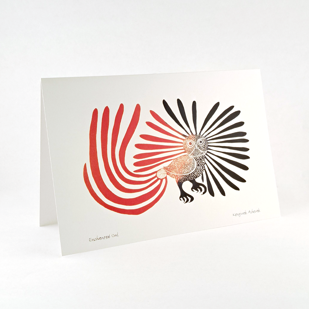 The Enchanted Owl Notecard
