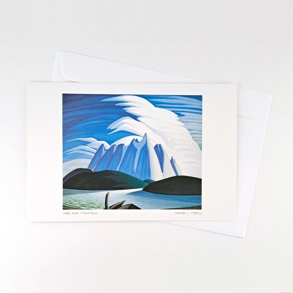 Lake and Mountains Notecard