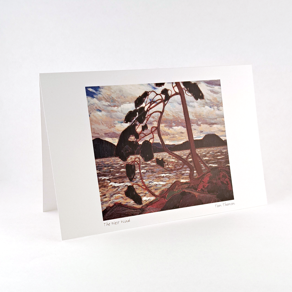 The West Wind Notecard