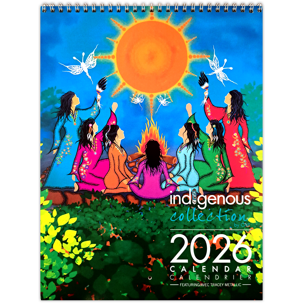Tracey Metallic 2026 Wall Calendar
