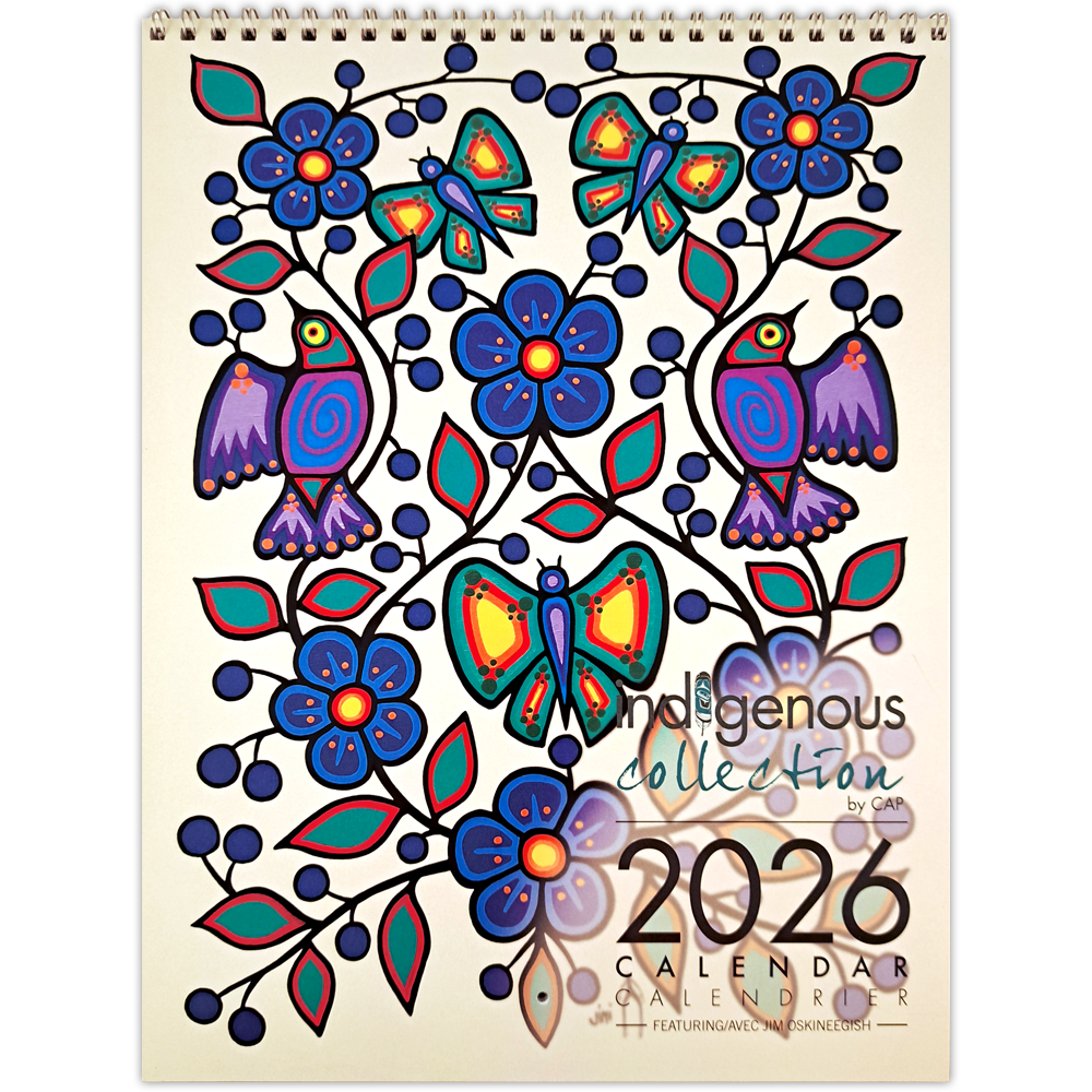 Jim Oskineegish 2026 Wall Calendar