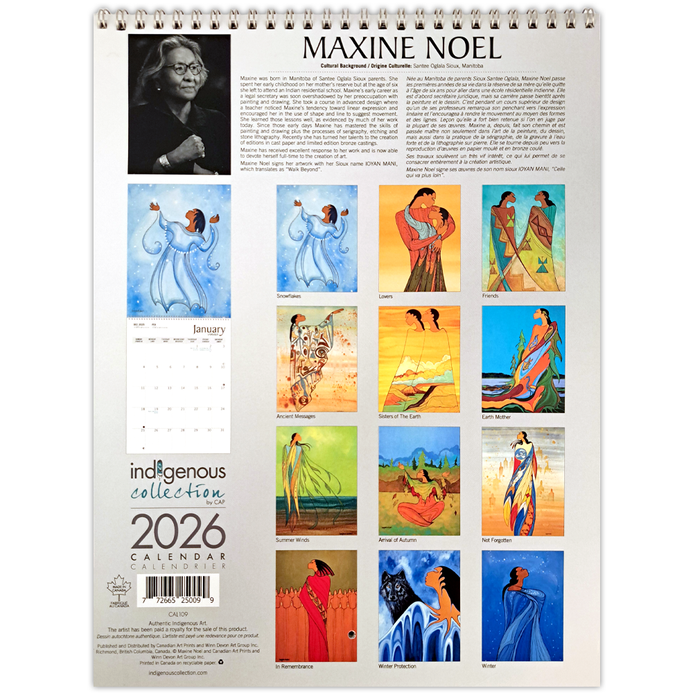 Maxine Noel 2026 Wall Calendar