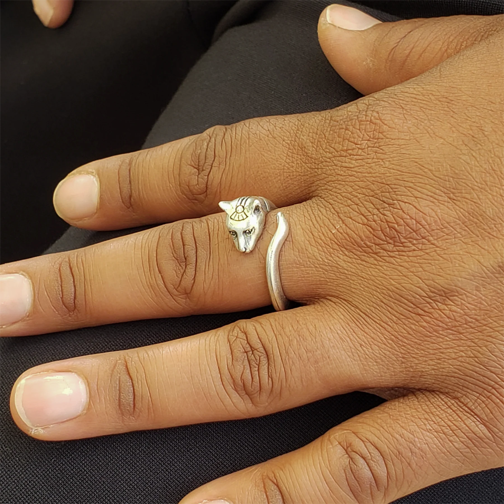 Egyptian Cat Ring
