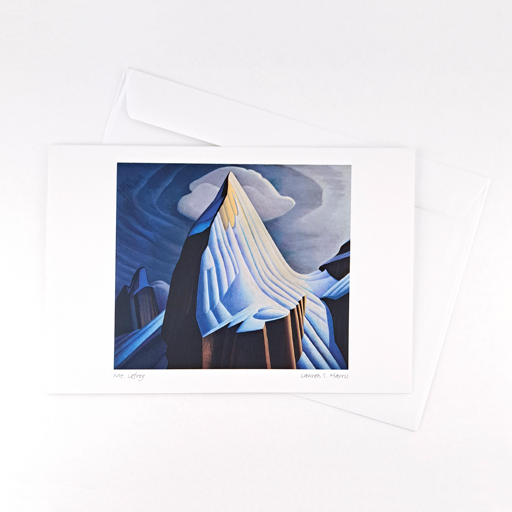 Mount Lefroy Notecard