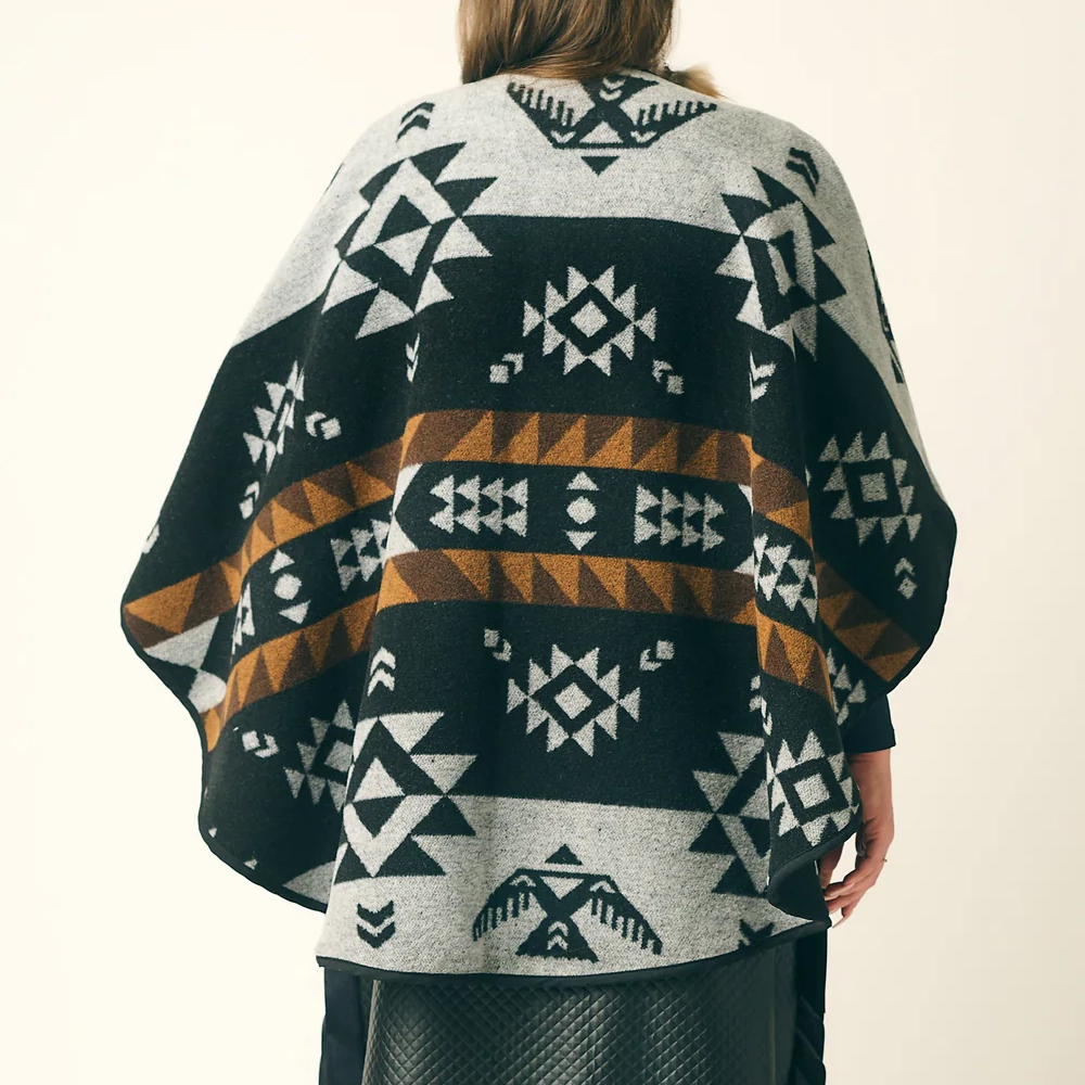 Thunderbird Reversible Shawl