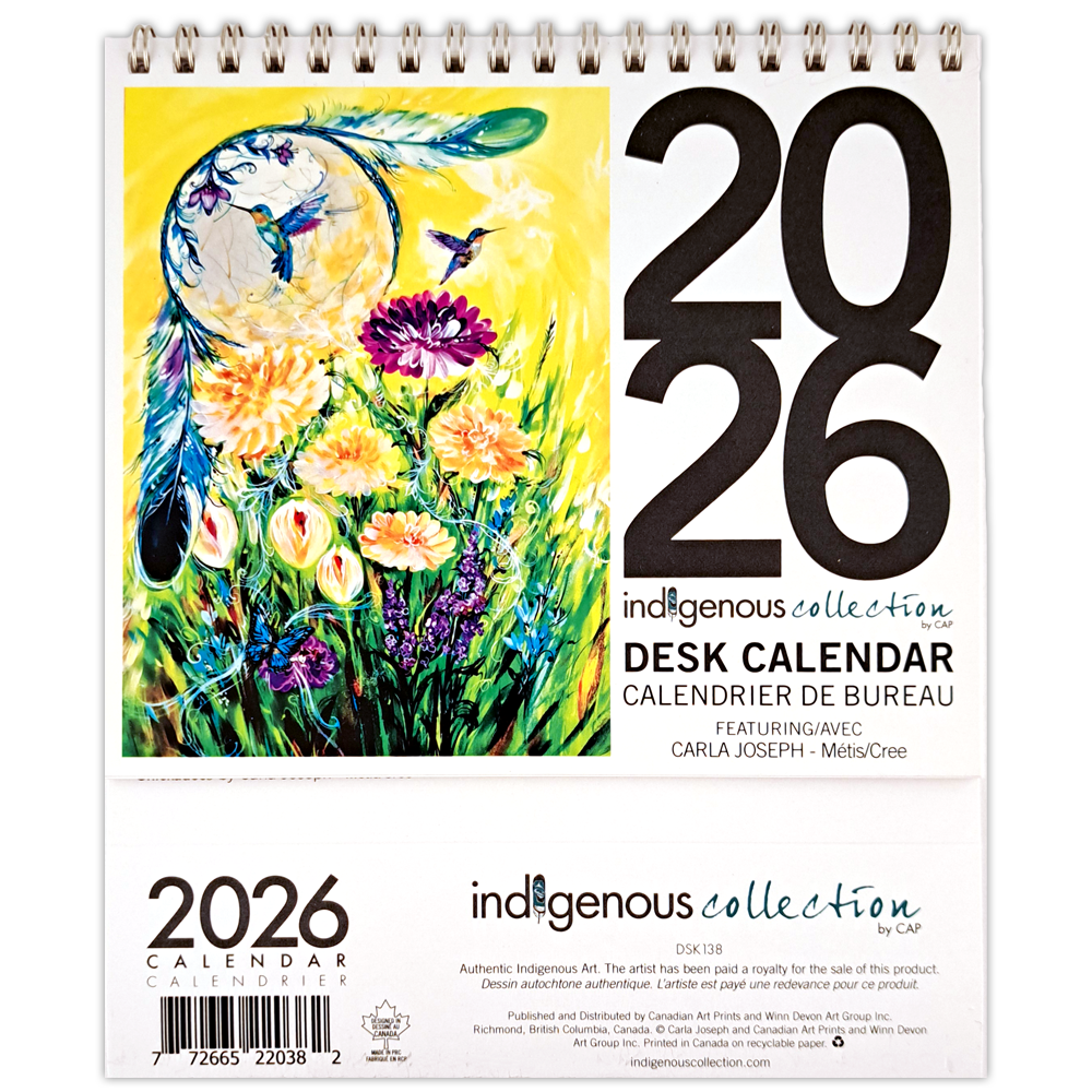 Carla Joseph 2026 Desk Calendar