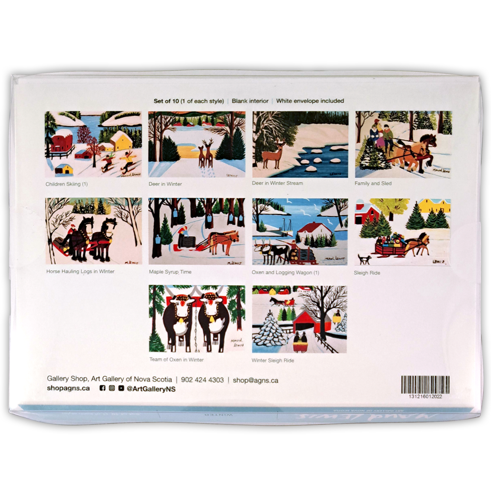 Maud Lewis Winter Boxed Notecards